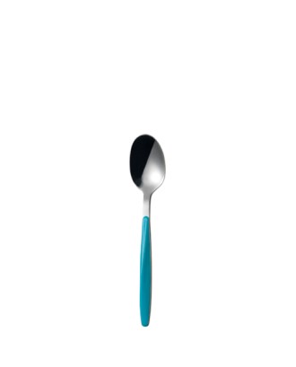 Lingurita din otel inoxidabil si acril, 15 cm, albastru, colectia My Fusion - GUZZINI